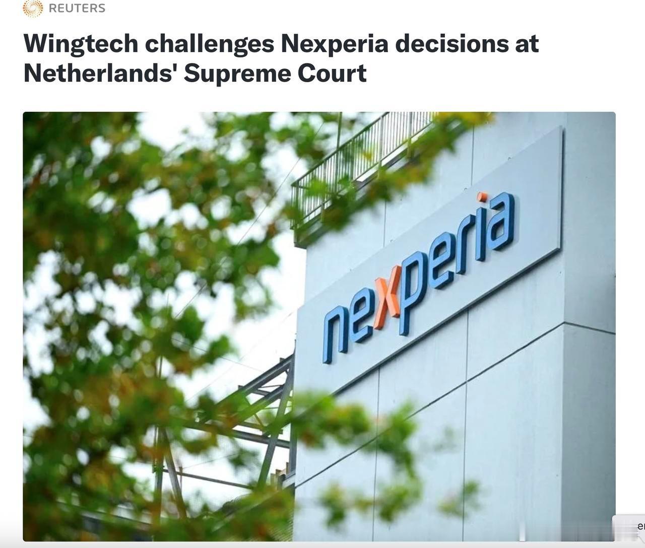 闻泰科技终于采取法律行动！据路透社报道，11月26日，闻泰科技正式提起上诉，指责