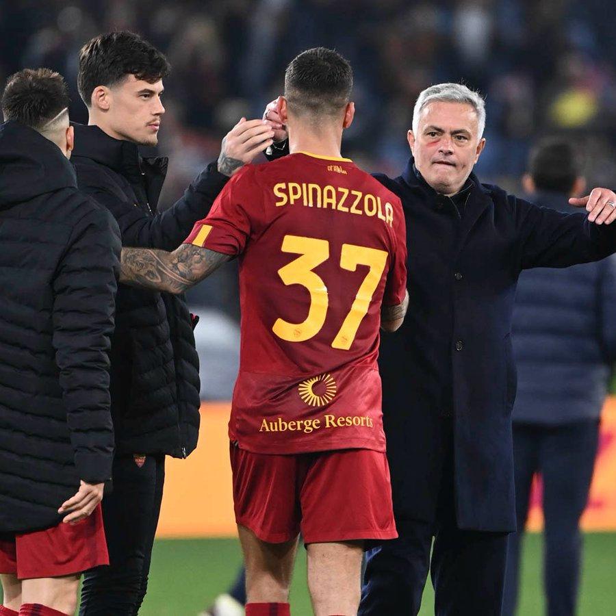 穆里尼奥离开罗马，作为与卡尔斯多普和贝洛蒂一样，为数不多没有发告别社媒的球员，曾