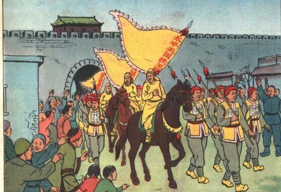 1864年，地点两江总督府，曾国藩问李秀成：“林绍璋打仗这么差，为什么能封王。”