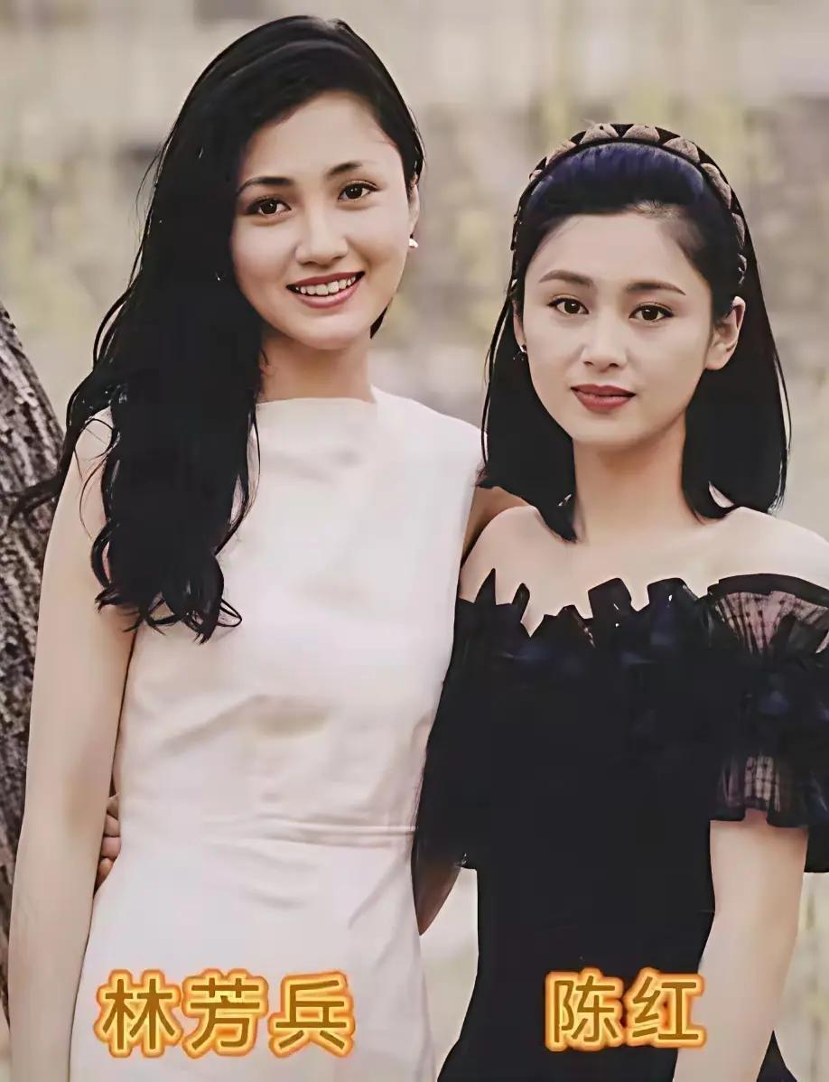 陈红果然是“天选之女”啊！和各路绝美的女明星合影，陈红真的是以碾压式的姿态呈现