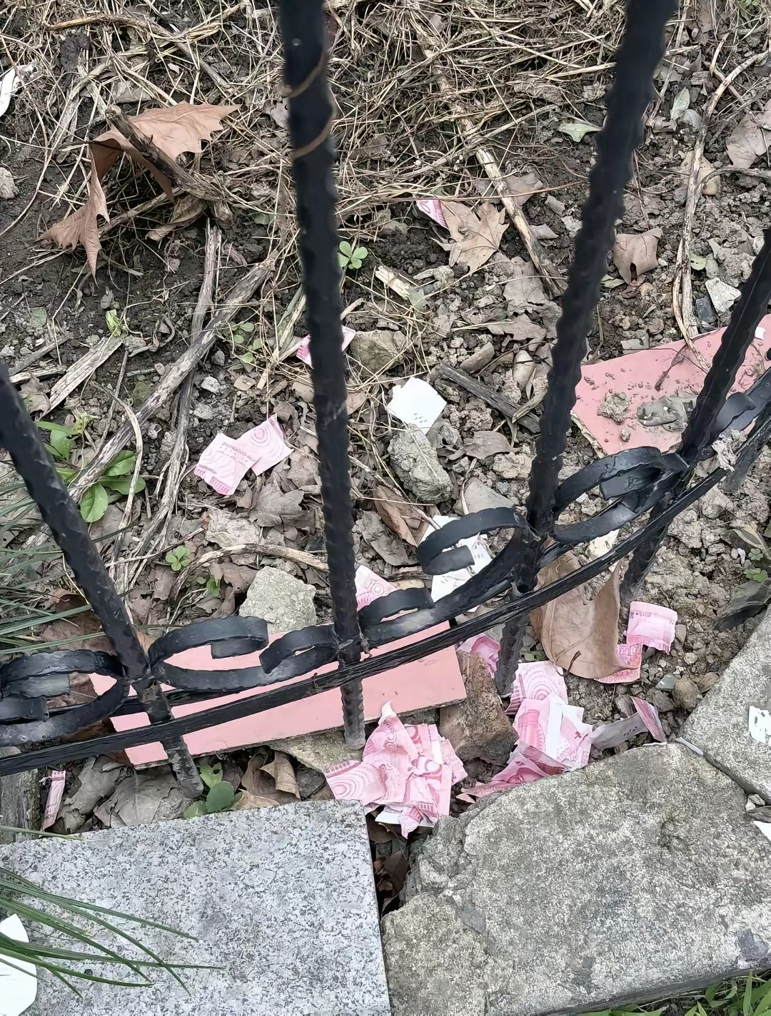 这是谁干的这么不把人民币当回事挣钱那么容易吗？直接都撕了​​​