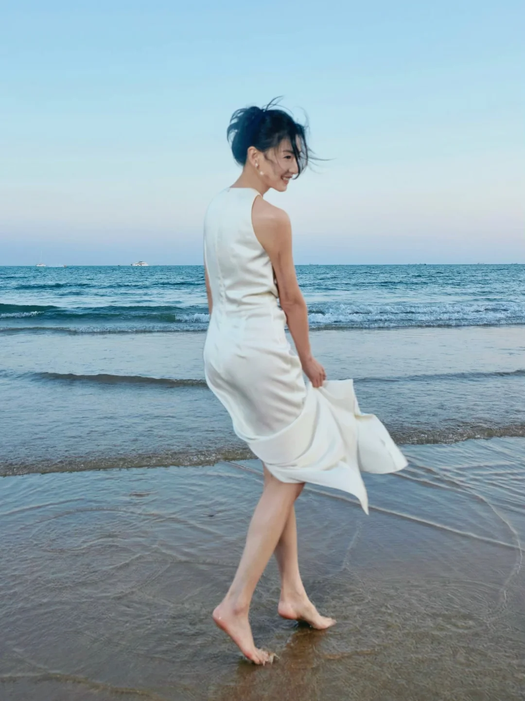 万茜🩵沙滩海浪🌊