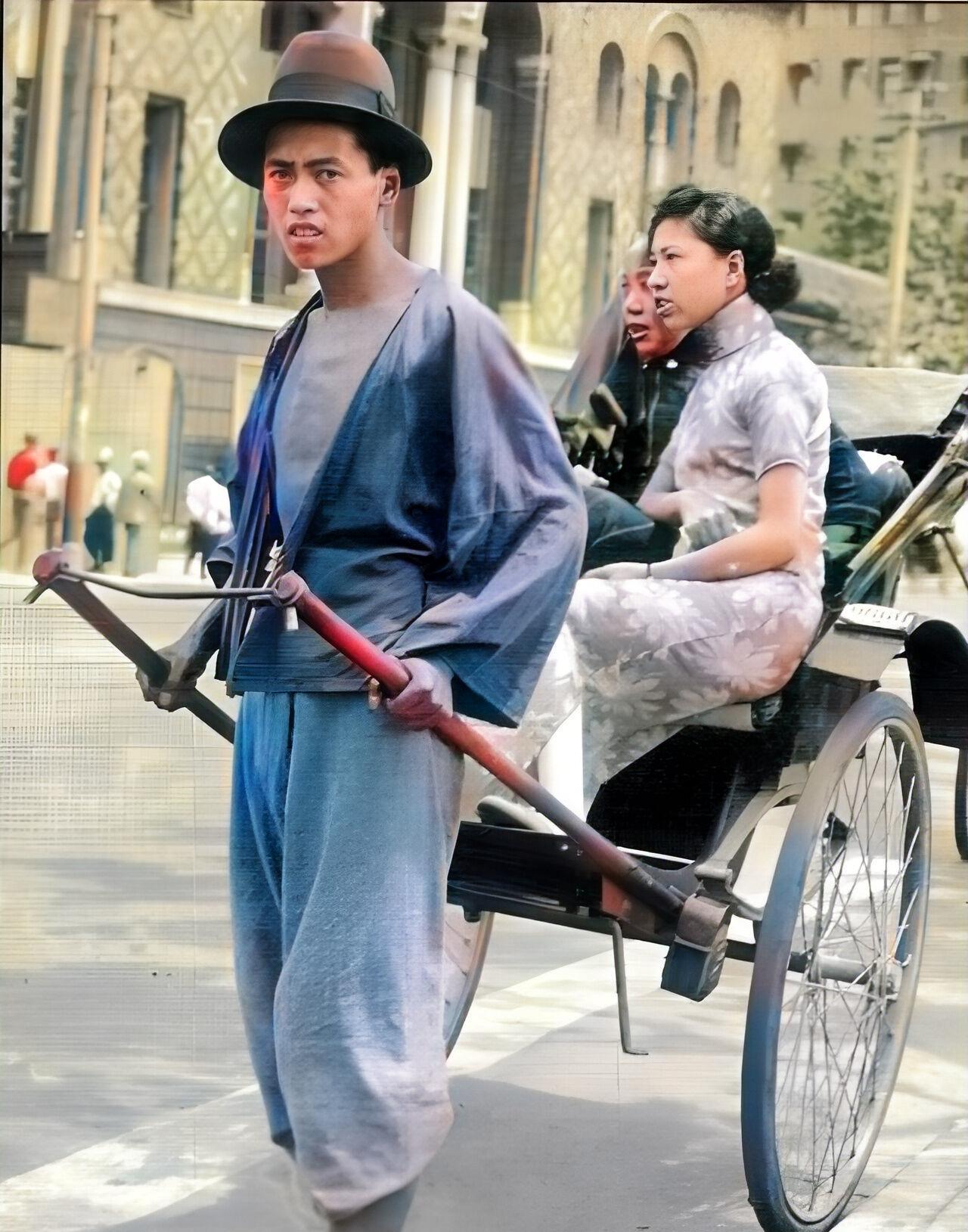 民国“拉车人”的悲惨命运：几乎活不过40岁，一生渴望拥有黄包车，他们认为，只要拥