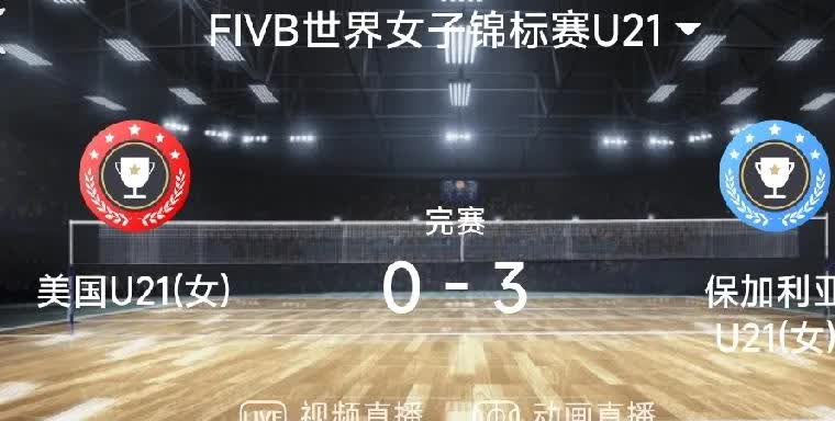 大冷门，女排u21世锦赛美国队0-3不敌保加利亚无缘八强。小组赛美国女排跟中
