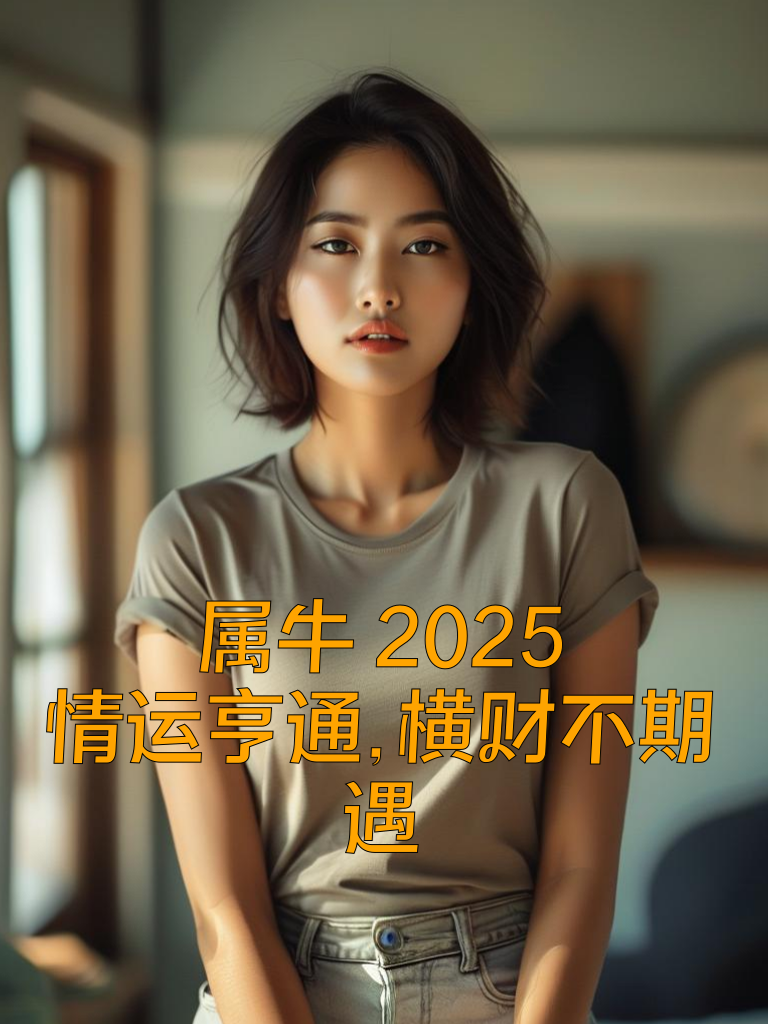 属牛2025：情运亨通，横财不期遇