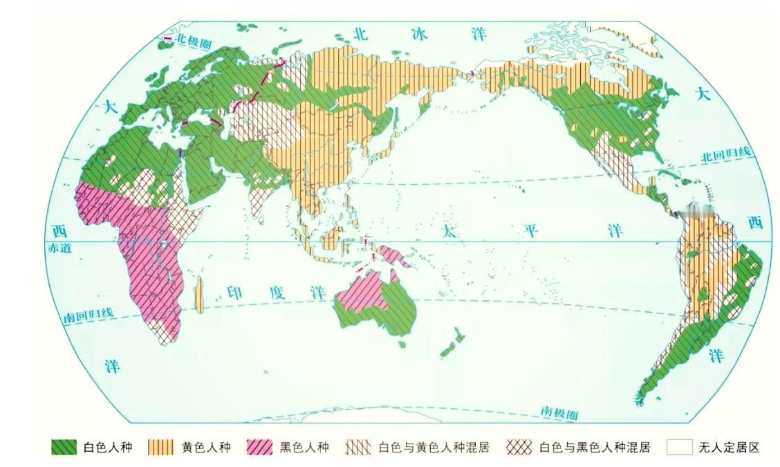 要不是中国，白种人就一统全球了。看世界人种分布图，会惊讶地发现，除了撒哈拉以南的