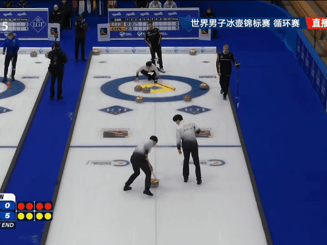 2026男子冰壶世锦赛晓明哥的精彩双飞