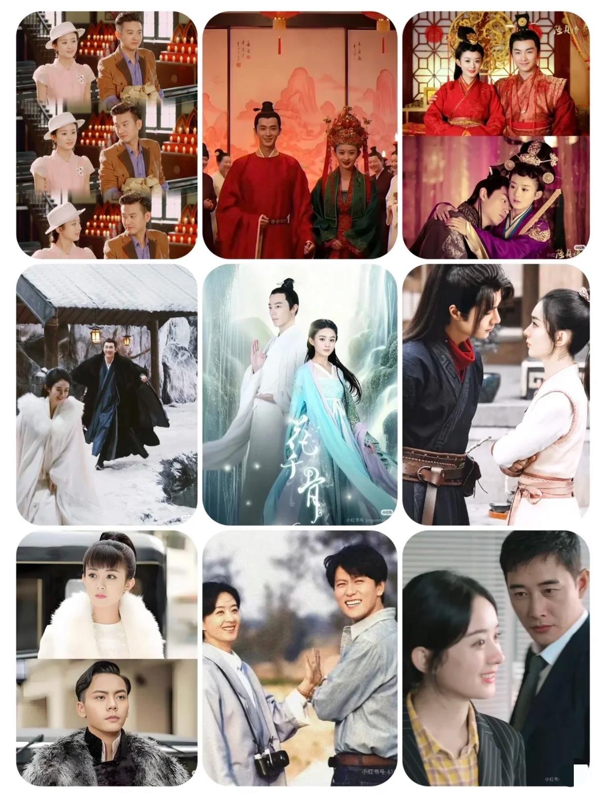 都说赵丽颖是cp圣体，跟谁都很搭，还是觉得她和林更新最配结果她嫁给了冯绍峰，