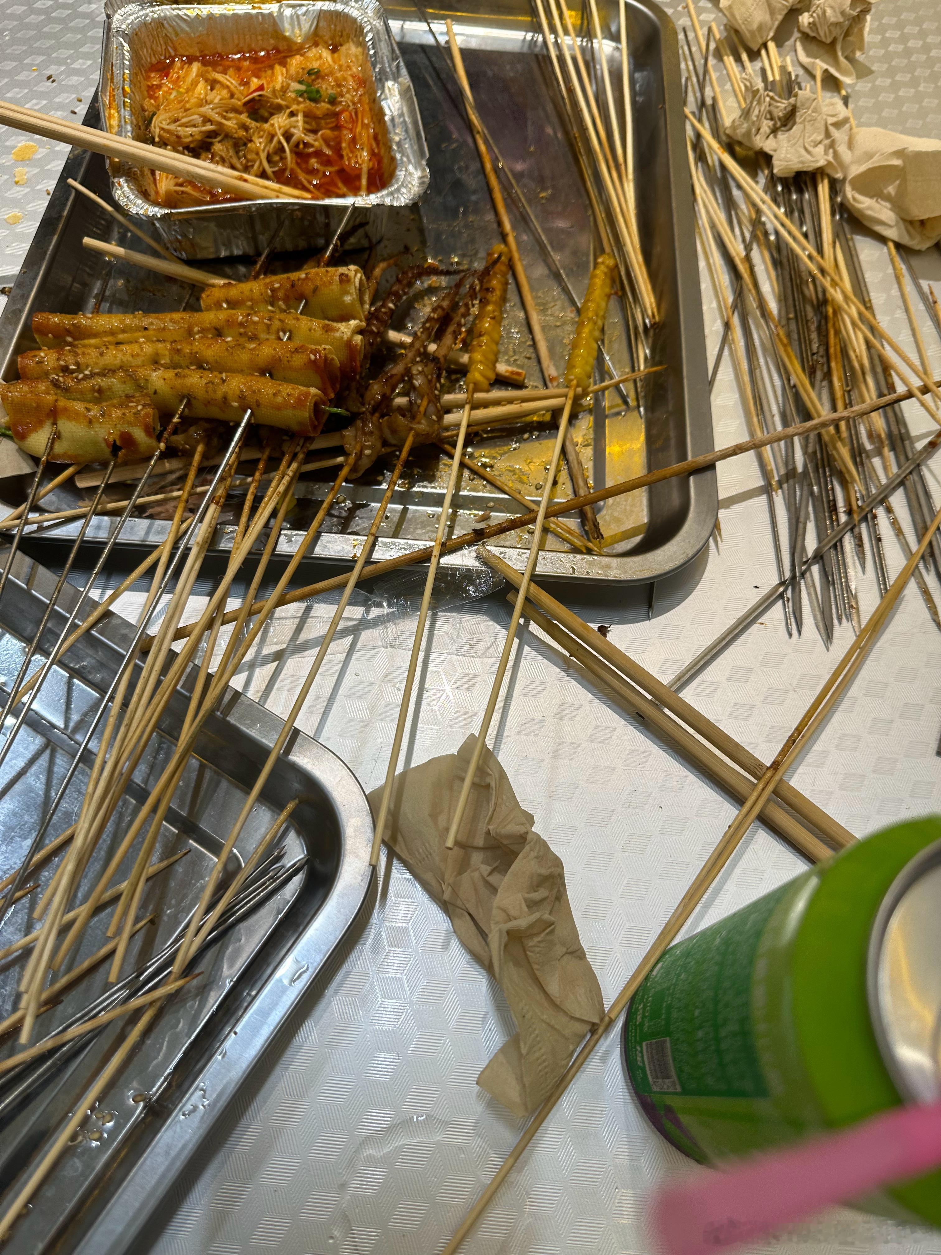 夏日夜晚来点烧烤🍖惬意😌
