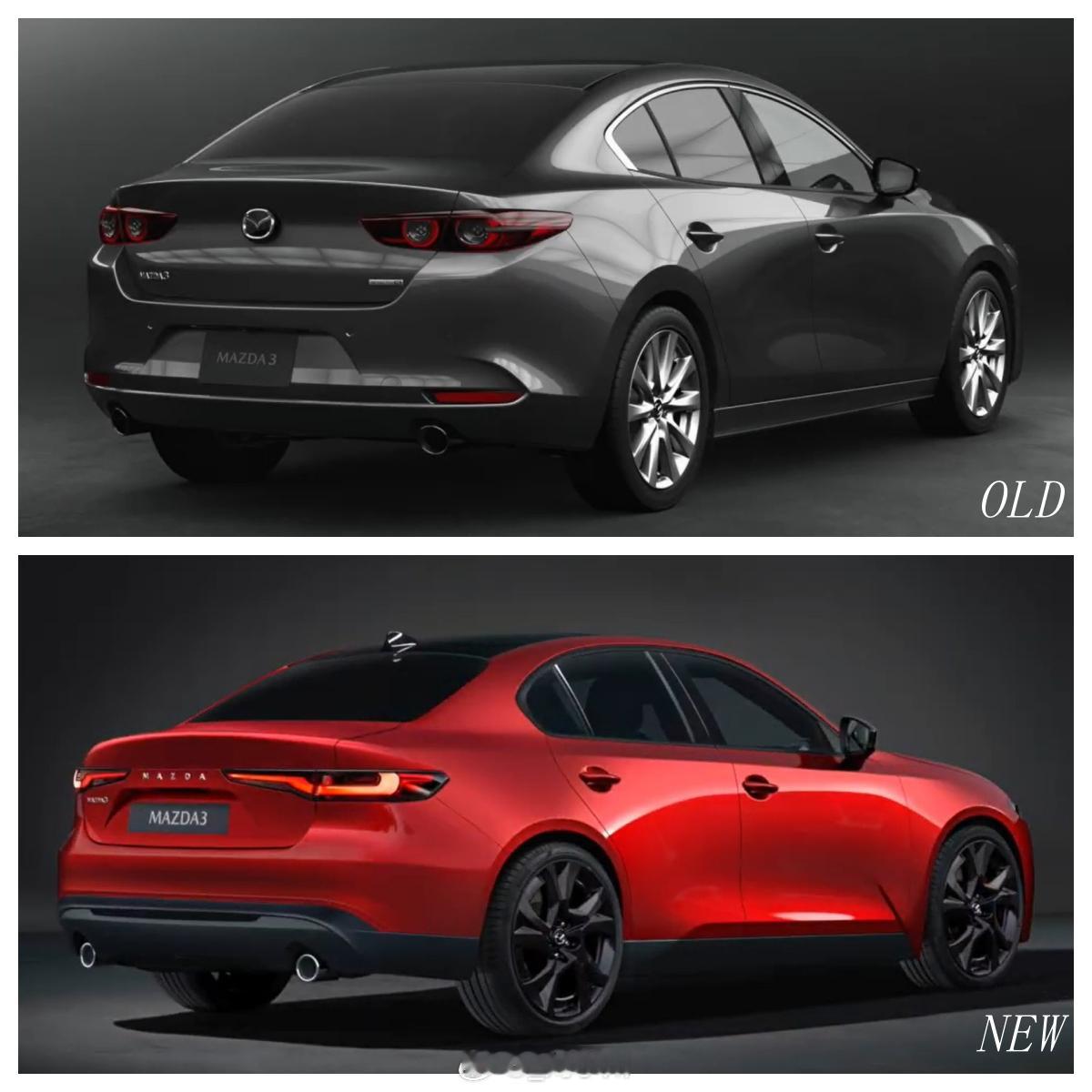 全新一代马自达3渲染图下一代马自达3，如果也用上全新一代CX-5的设计语言，和现