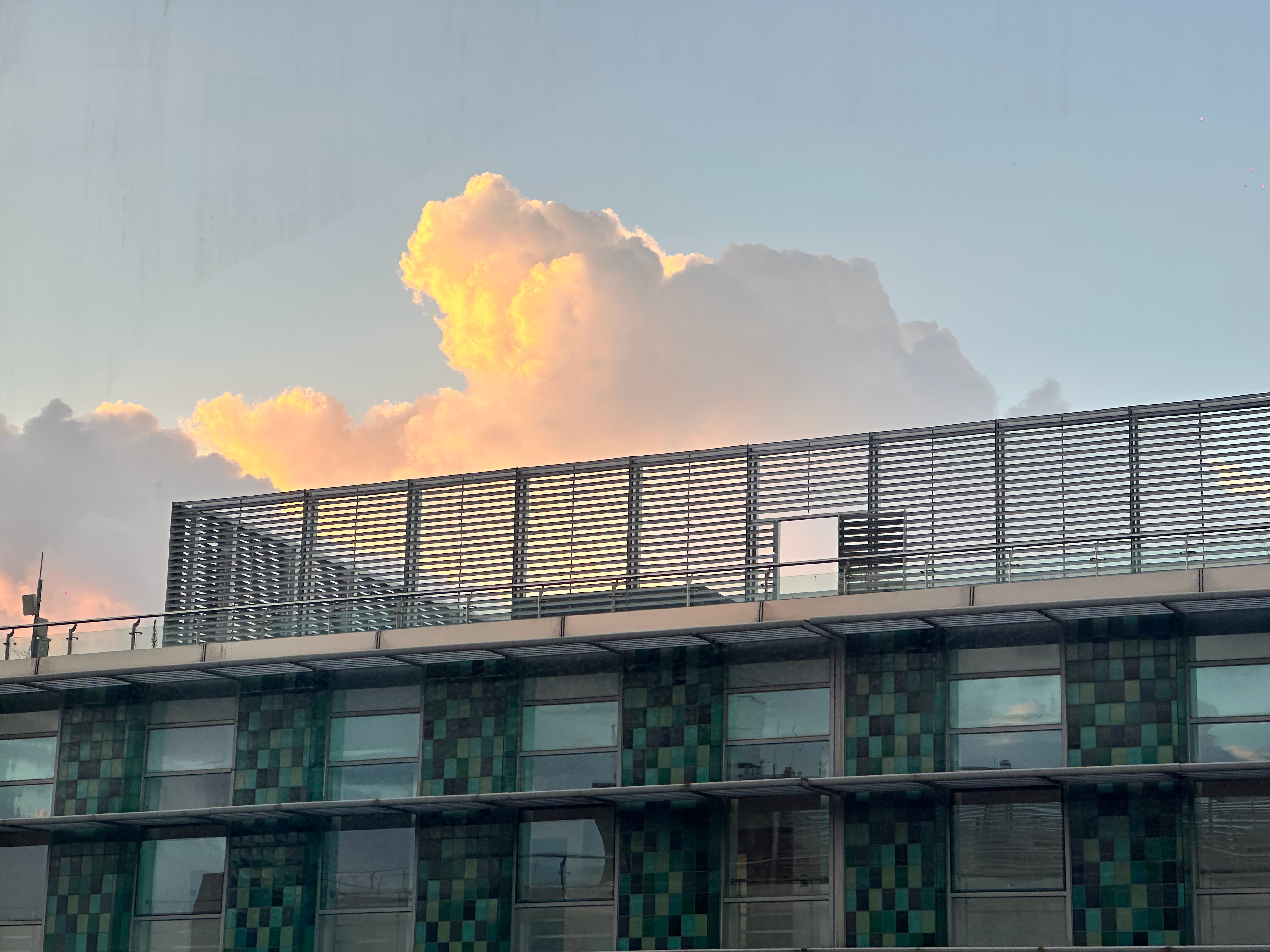 办公室拍到了很好看的云☁️​​​
