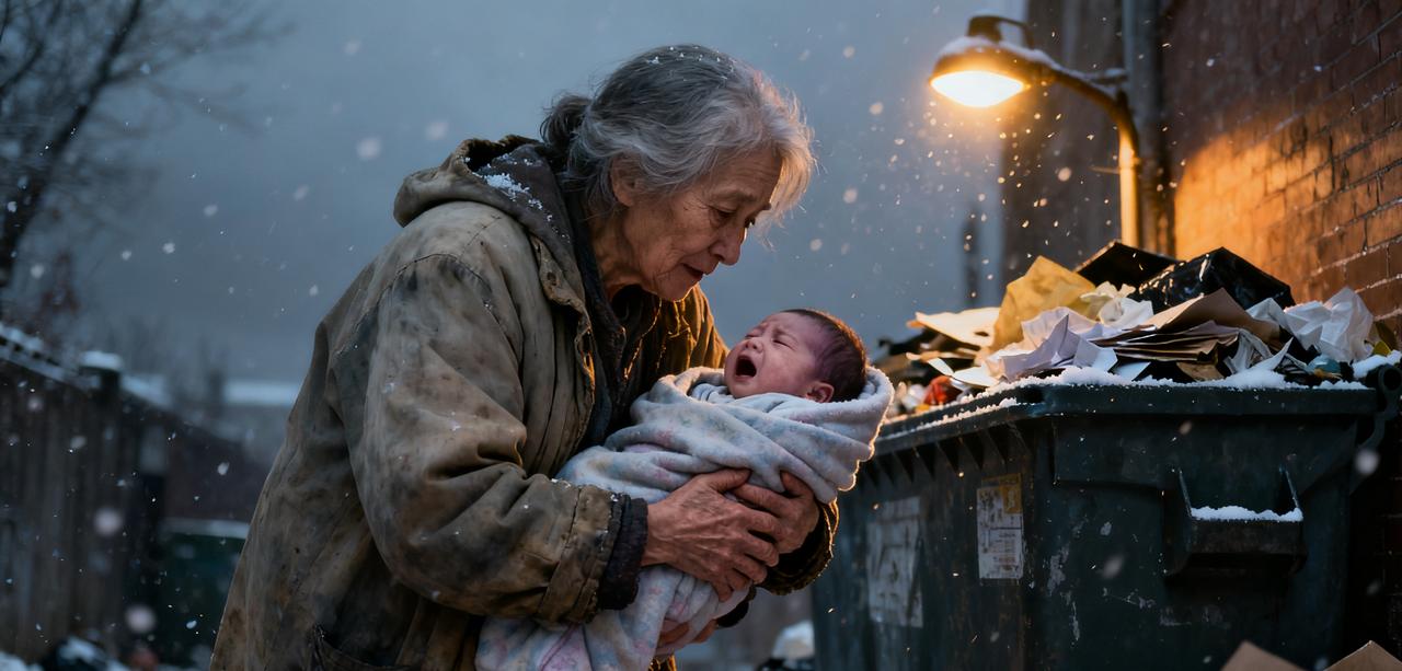 拾荒20年，七旬婆育弃婴考名校🔥垃圾桶旁的一声啼哭，成了七旬拾荒婆李奶