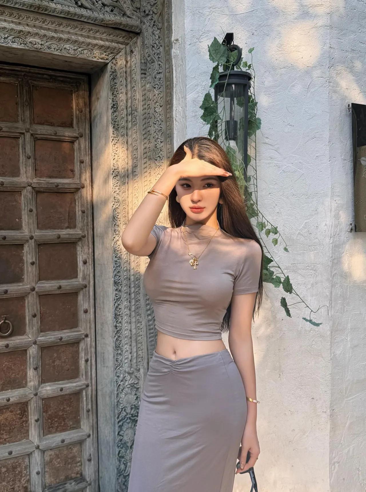 美女究竟能有多美172模特敏敏高颜值