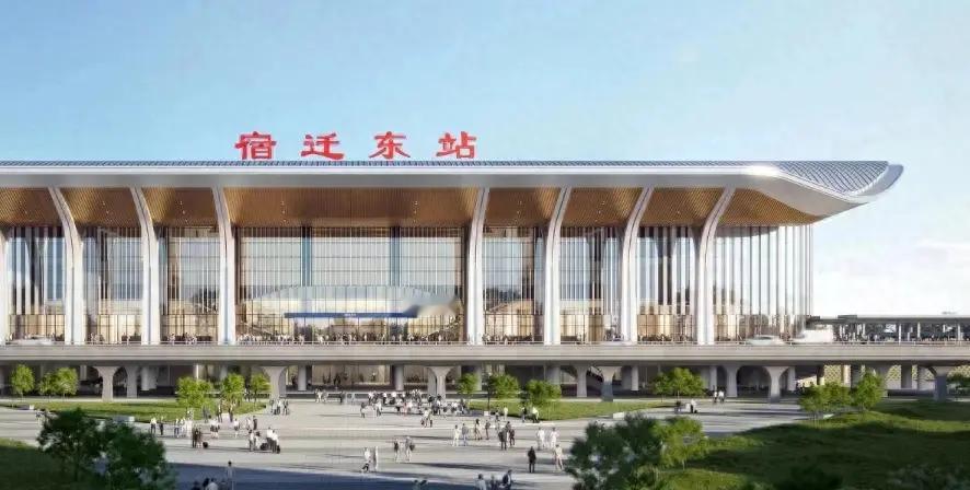 苏州北站、无锡东站建设初期均为2台6线（京沪高铁过路站），扬州东站初期同样是2台