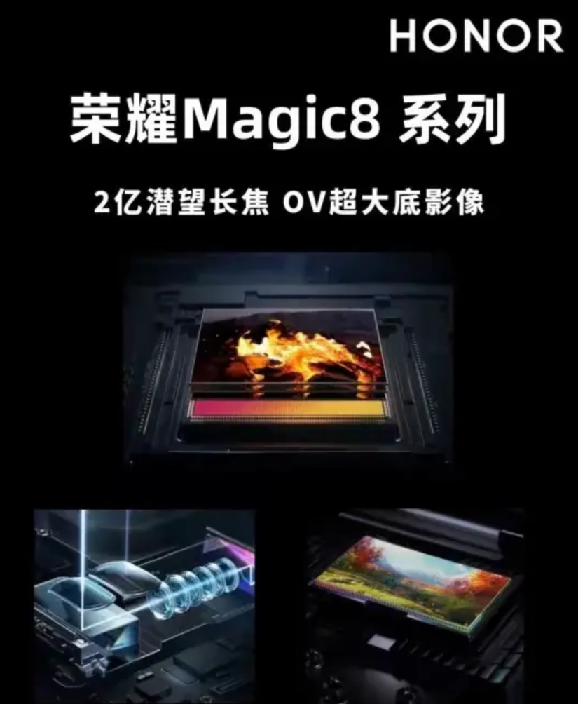 定档官宣，荣耀Magic8系列彻底不装了四剑齐发，除了Mini版搭载天玑95