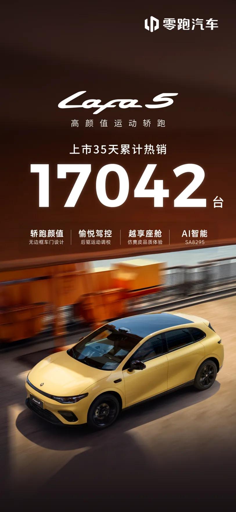 2026年首月销量出炉，零跑保持了前进姿态，Lafa5已经开始发力！ 转眼就