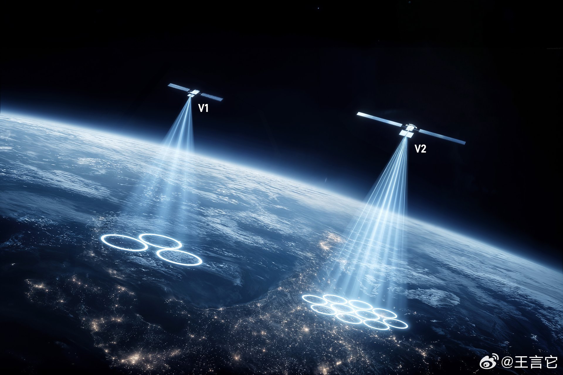 ‼️StarlinkMobile的下一代卫星将从太空提供5G速度，数据密度是