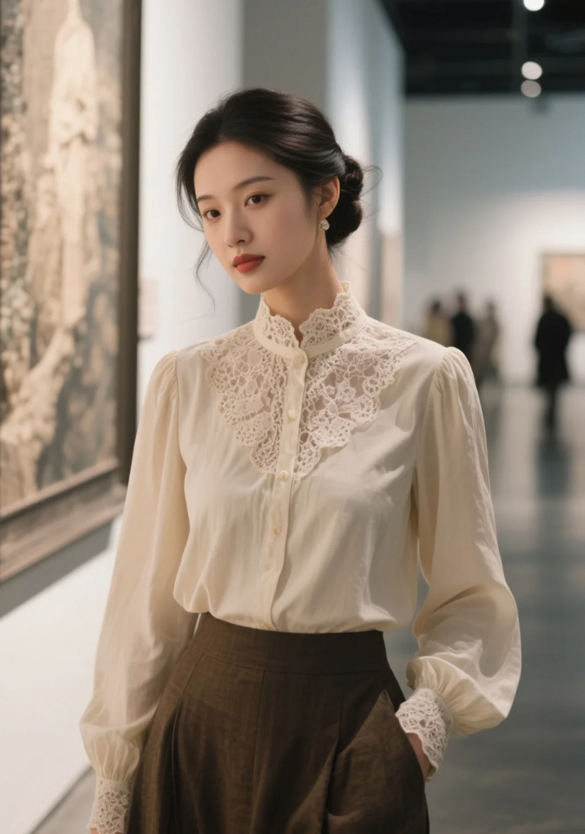 这种温柔又有气质的美，你会打几分？