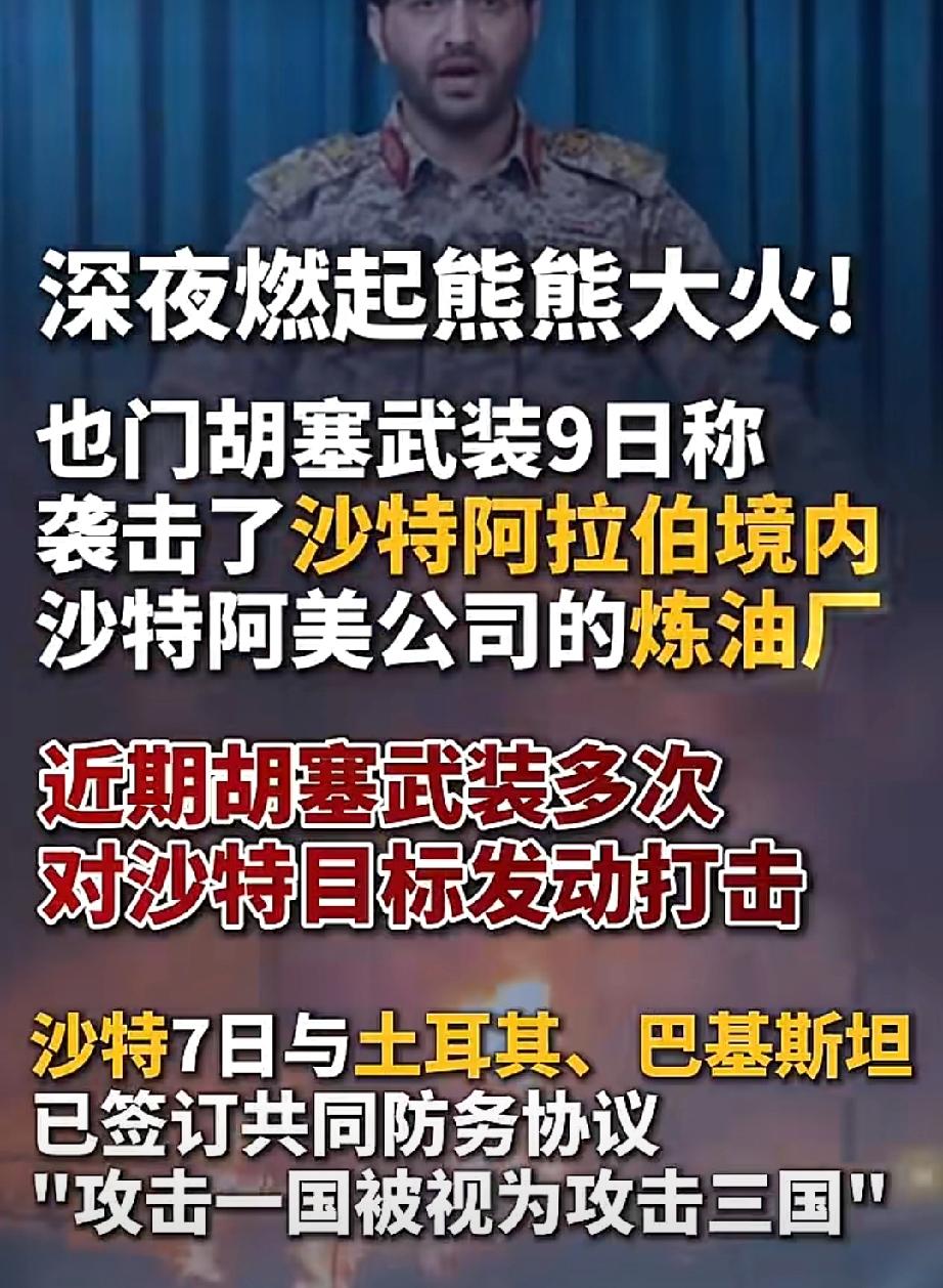 中东铁三角刚过两天就散架了！8月7日，巴基斯坦土耳其沙特组成军事同盟誓言打