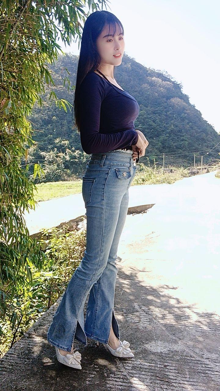 牛仔裤穿搭 好身材好气质 广告分成计划