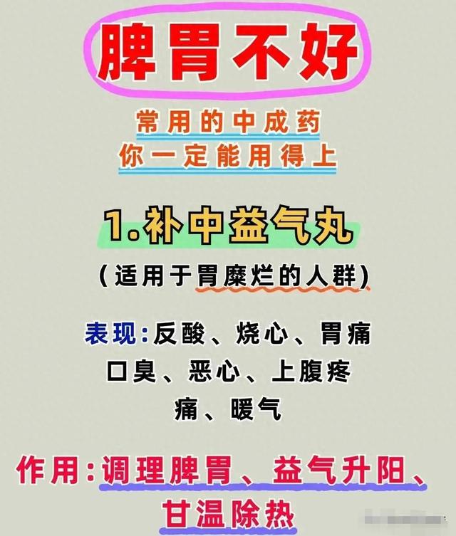 为何你的脾胃总出问题? 试试这些中成药!