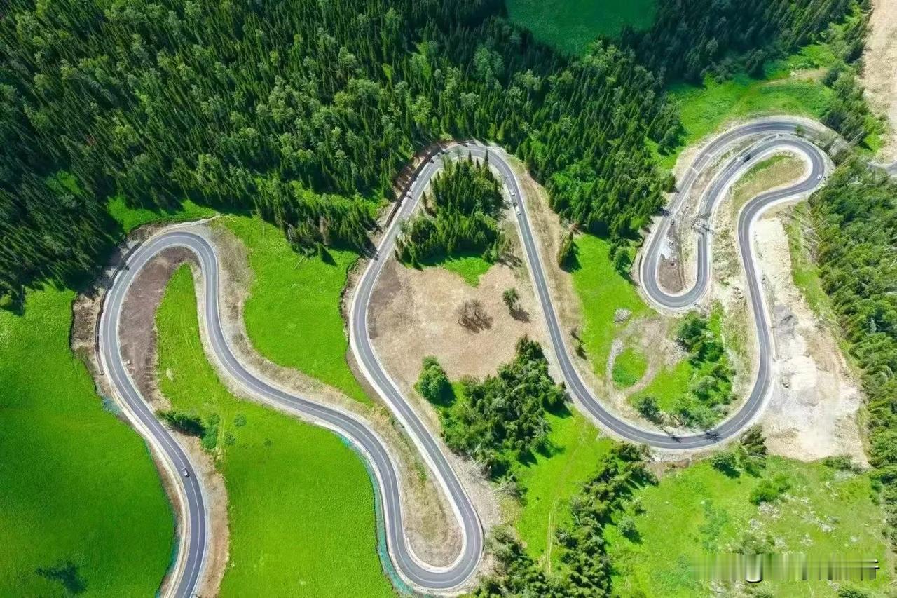 ✨最天然，最自然的阿禾公路👣是您到喀纳斯禾木必经之路，放慢脚步，感受这里的原生