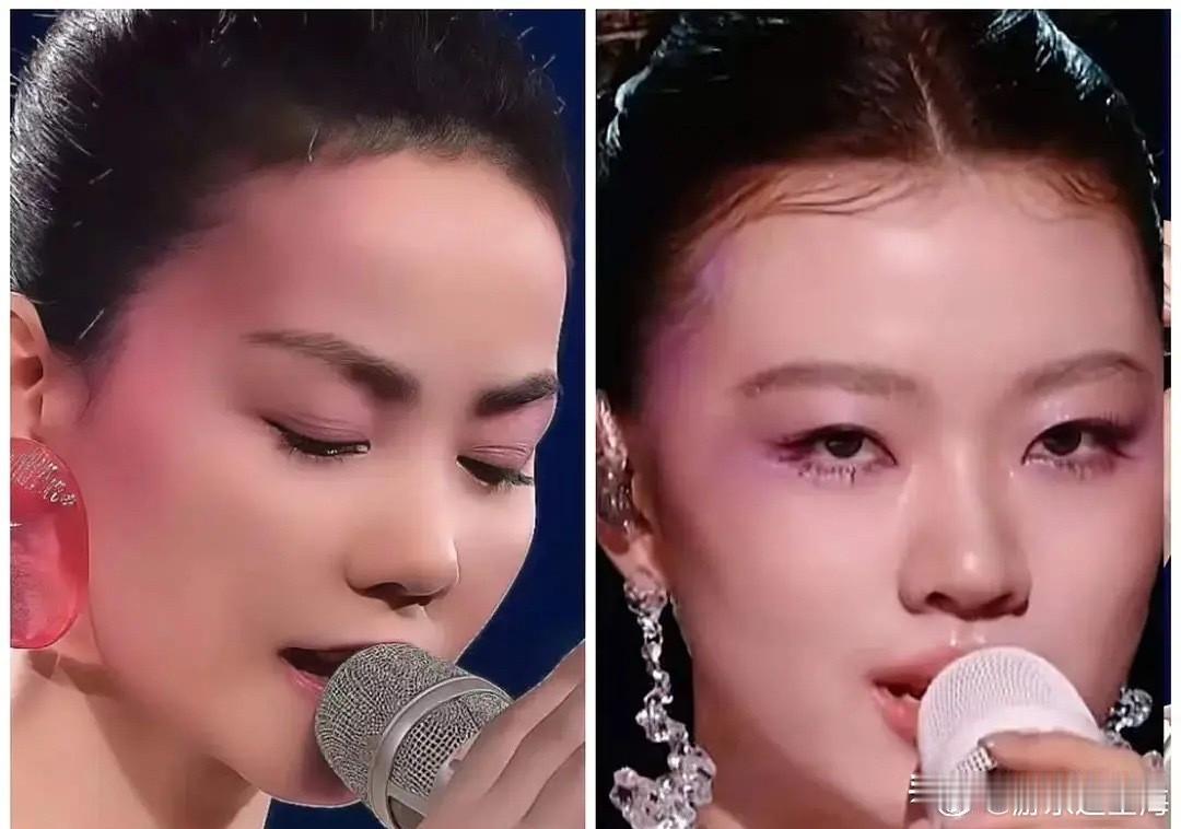 窦靖童完全王菲现在最尴尬的是单依纯吧因为窦靖童她不用模仿，也不用像，她就是继