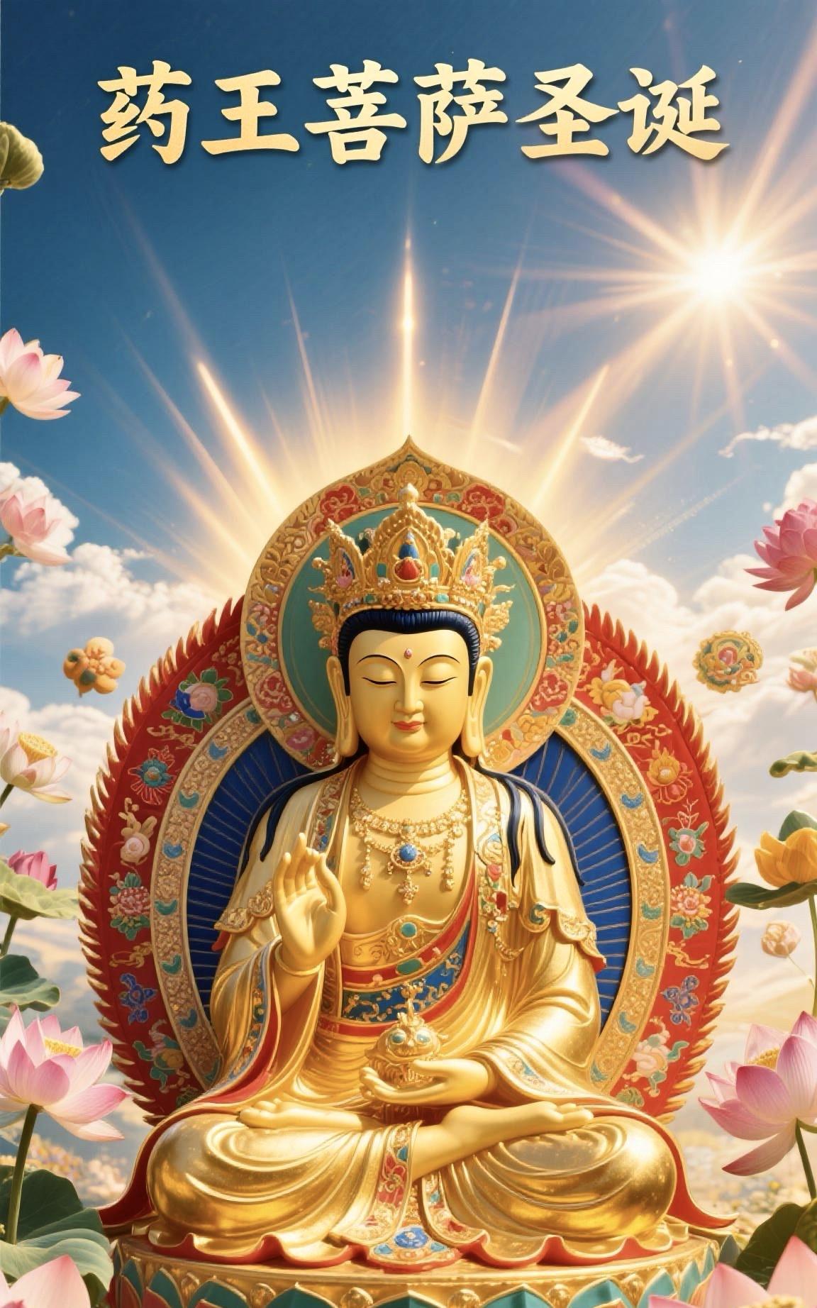 只要看见这张图！药王菩萨就会，救你脱离苦海！只要你接“百病消”因为马上就