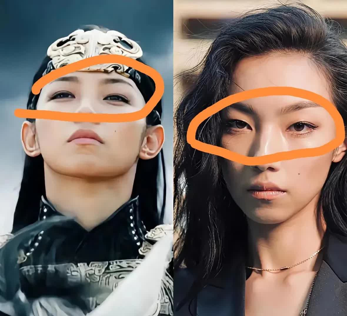 难道全网就没人发现那尔那茜这个奇怪的地方么?你翻看她的每一张照片，你就会发现都有