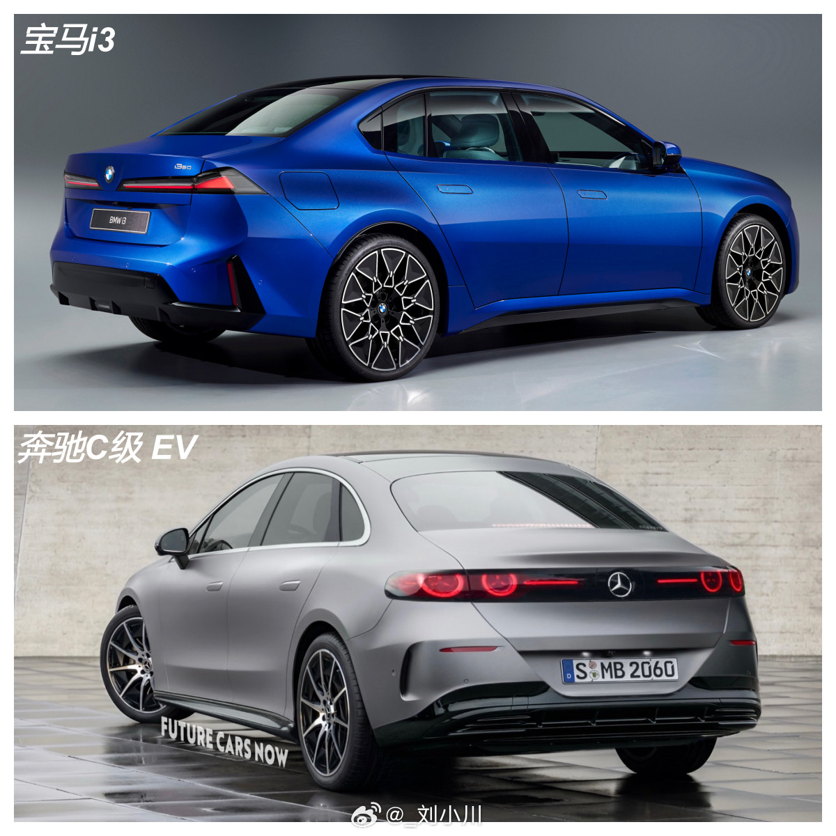 全新奔驰C级EV渲染图很多朋友觉得，如果全新奔驰C级EV的外观+内饰长这样