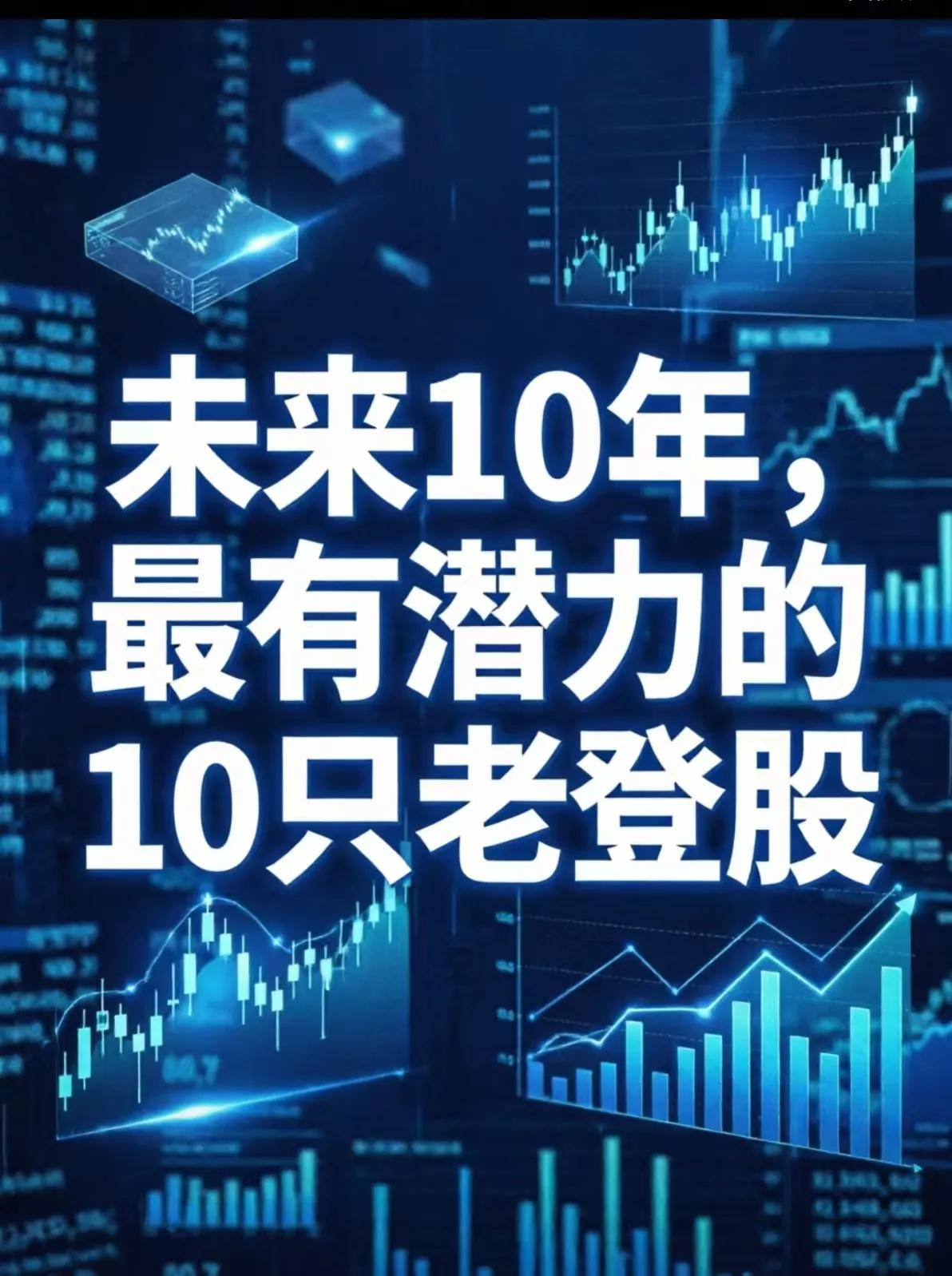 未来10年有潜力的15只老登股清单:一定要拿紧:1. 长江电力：水电永续，躺赢