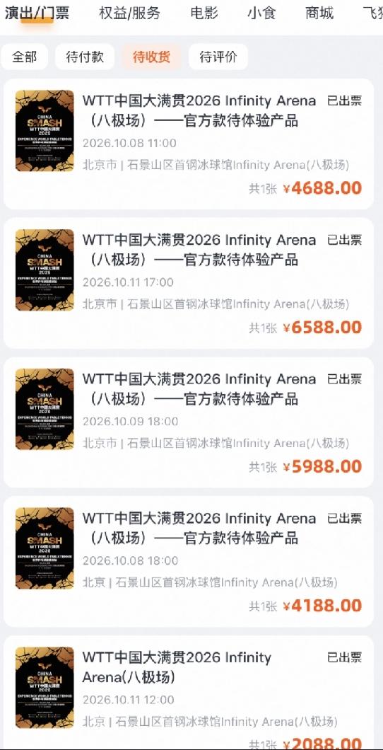 莎头粉丝为什么这么🈶💰？一场WTT商业乒乓球比赛而已，门票➕机票➕住宿，