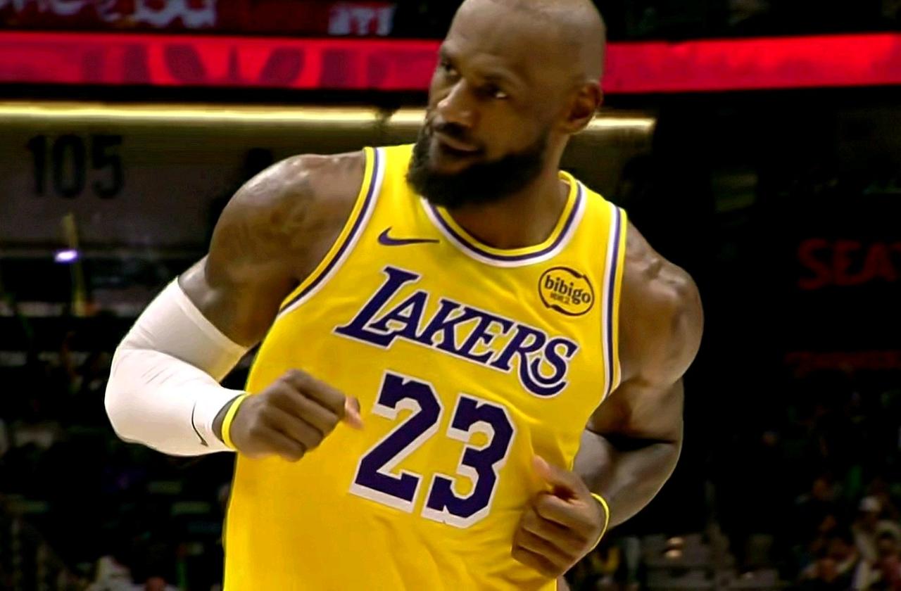 湖人战胜鹈鹕！3点不争的事实：1：41的詹姆斯再现高能表现：狂飙30分8篮板