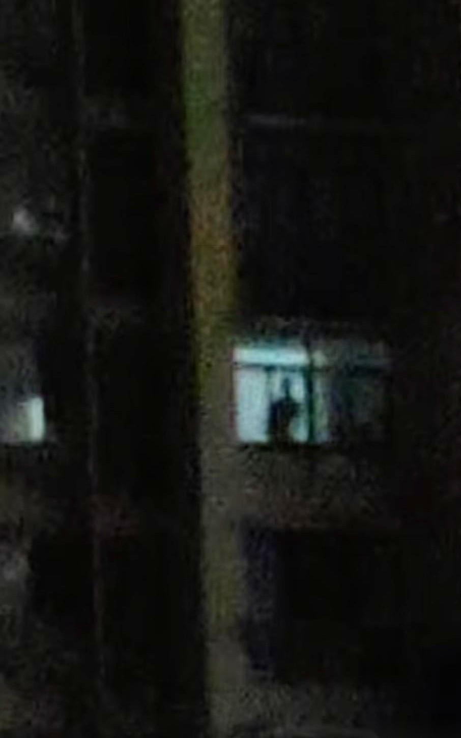 晚上八点，对面楼大灯一开，我家阳台瞬间变成了免费的“前排观景区”。那两口子，男