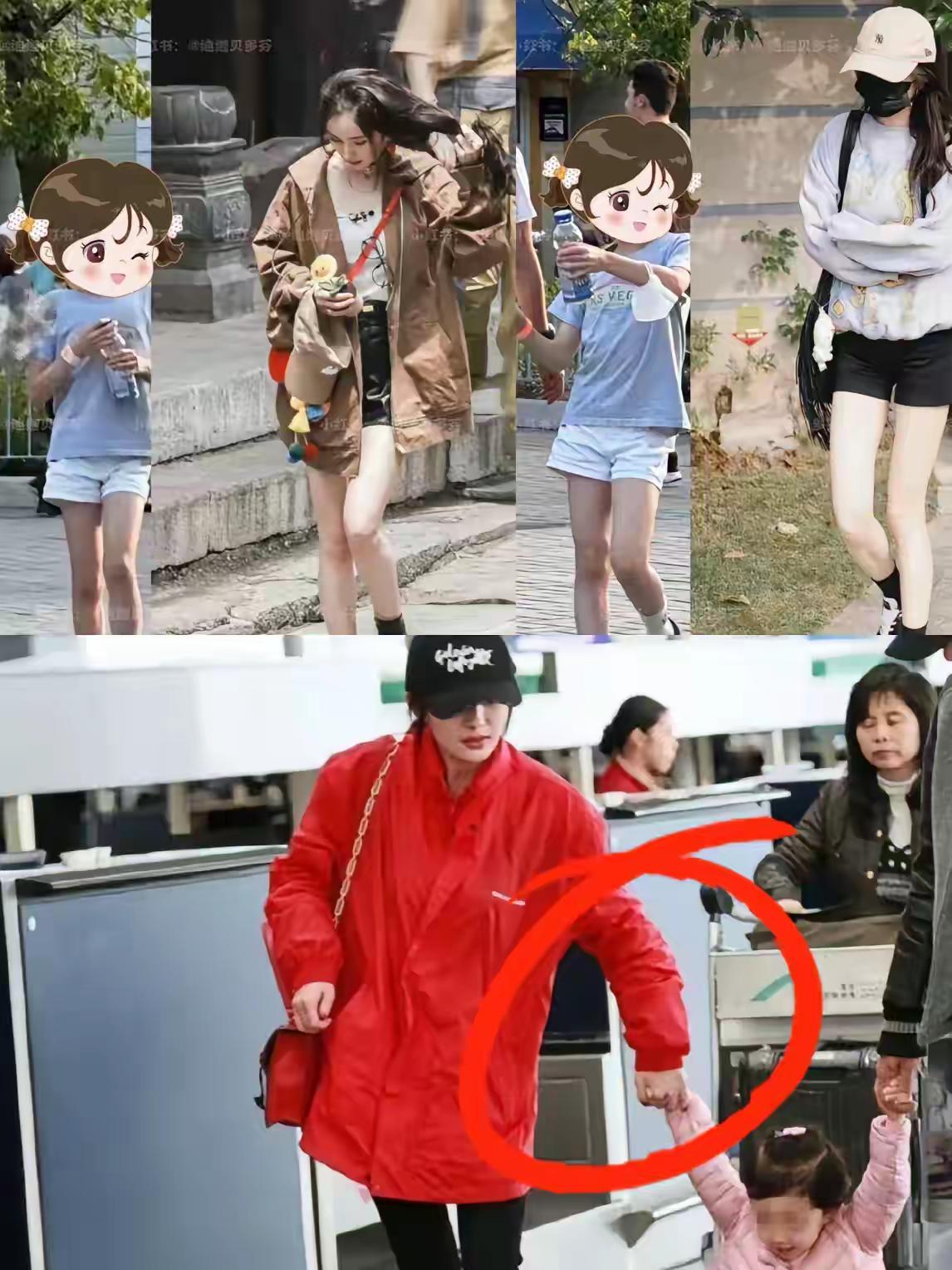 杨幂私下里爱晒孩子我一点不惊讶不是因为那是她顺转剖辛苦生的孩子也不是每个妈妈都爱