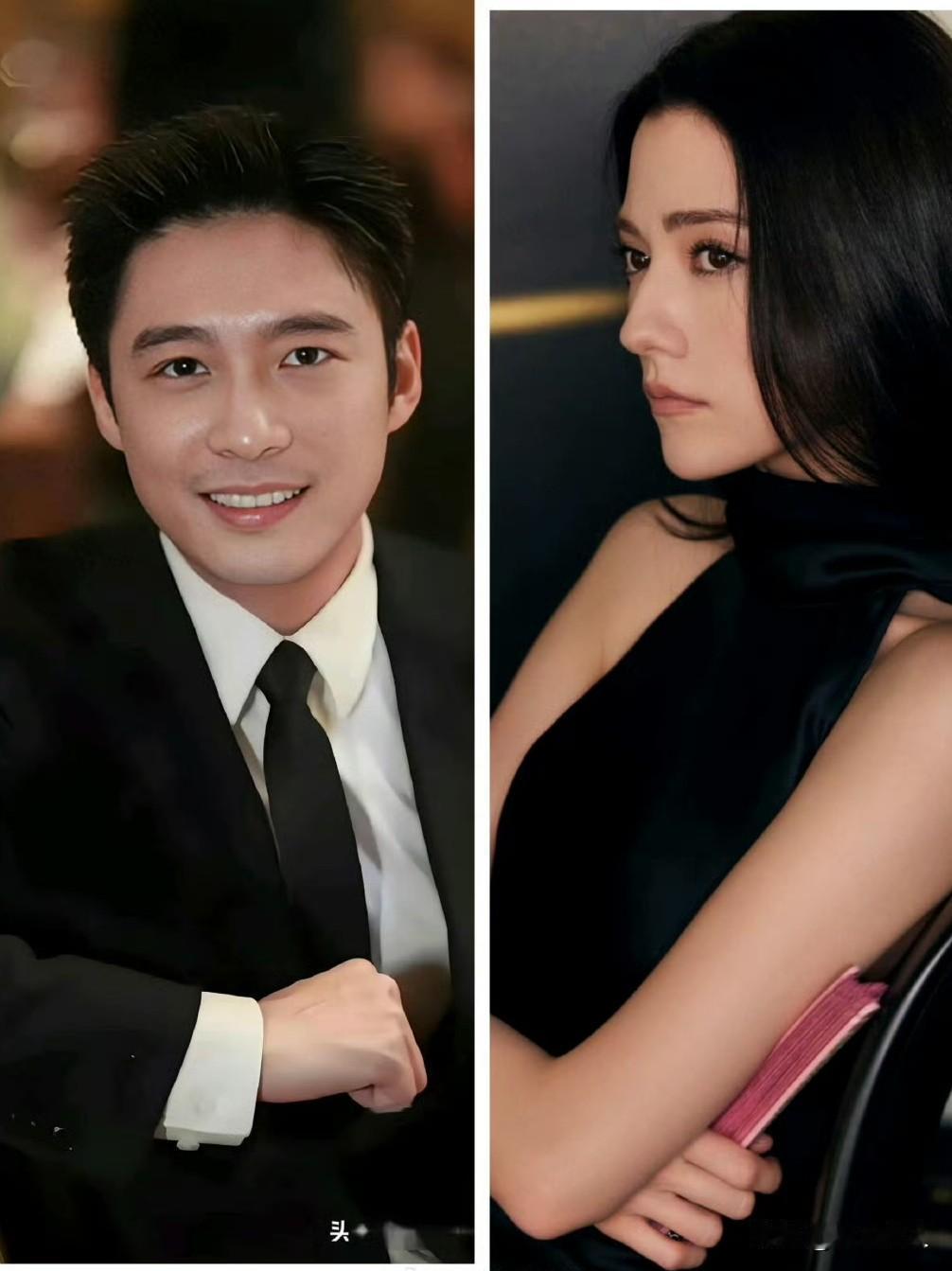 昨天还说霍启山情路难，今天就传好消息了！他带《封神》里演妲己的娜然去参加弟弟婚礼