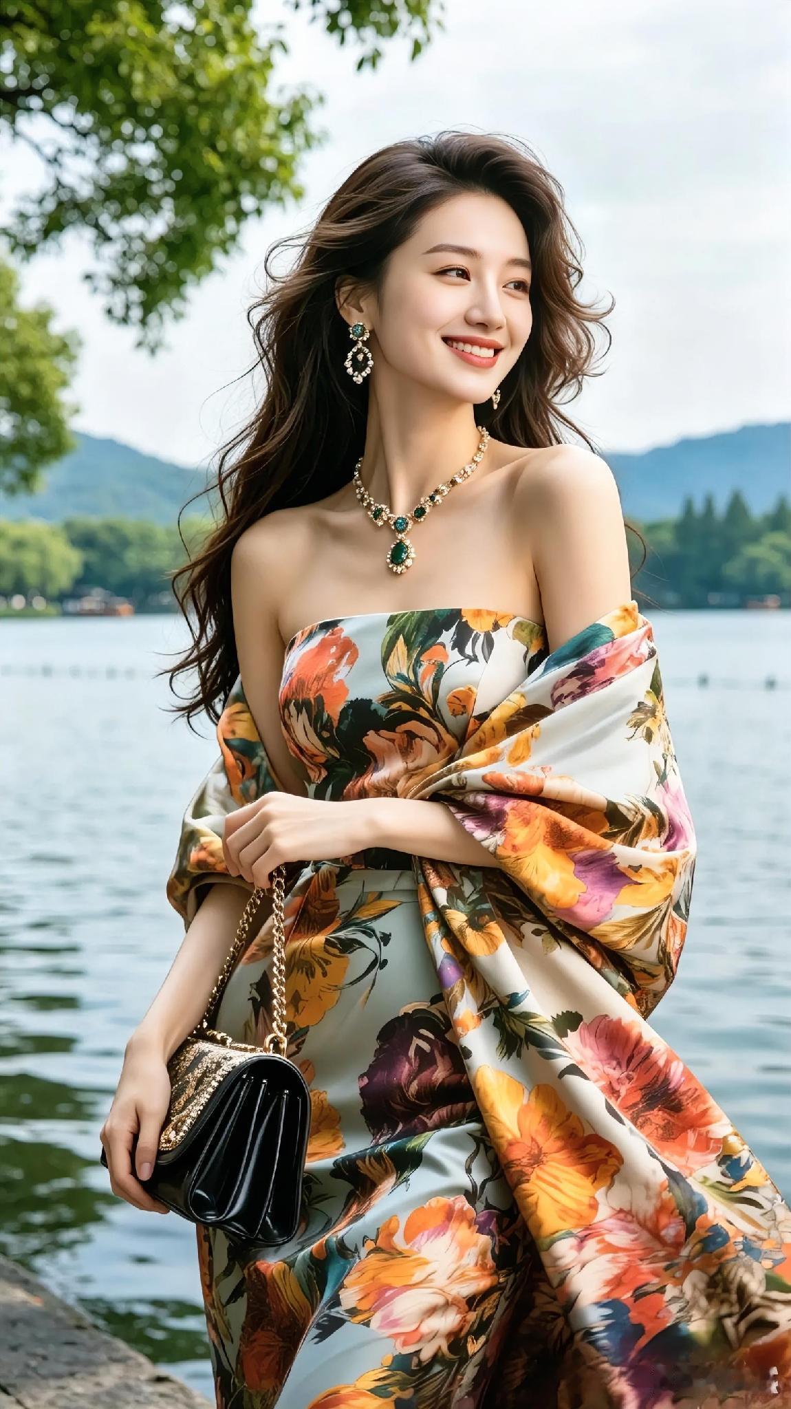 交换一张AI制作的美图ai唯美图ai照片创意ai美女照片ai照片