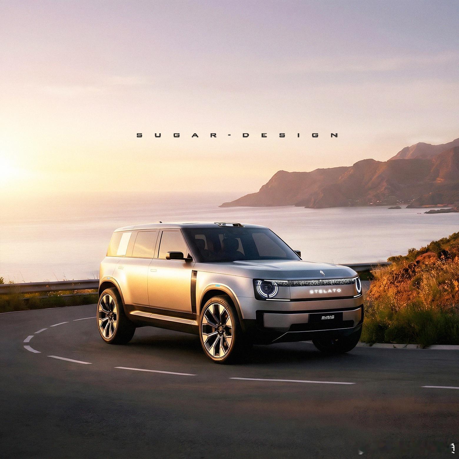 出的享界硬派越野假想图~看起来，有点“英”气逼人、“虎”头“虎”脑、“卫”里“卫