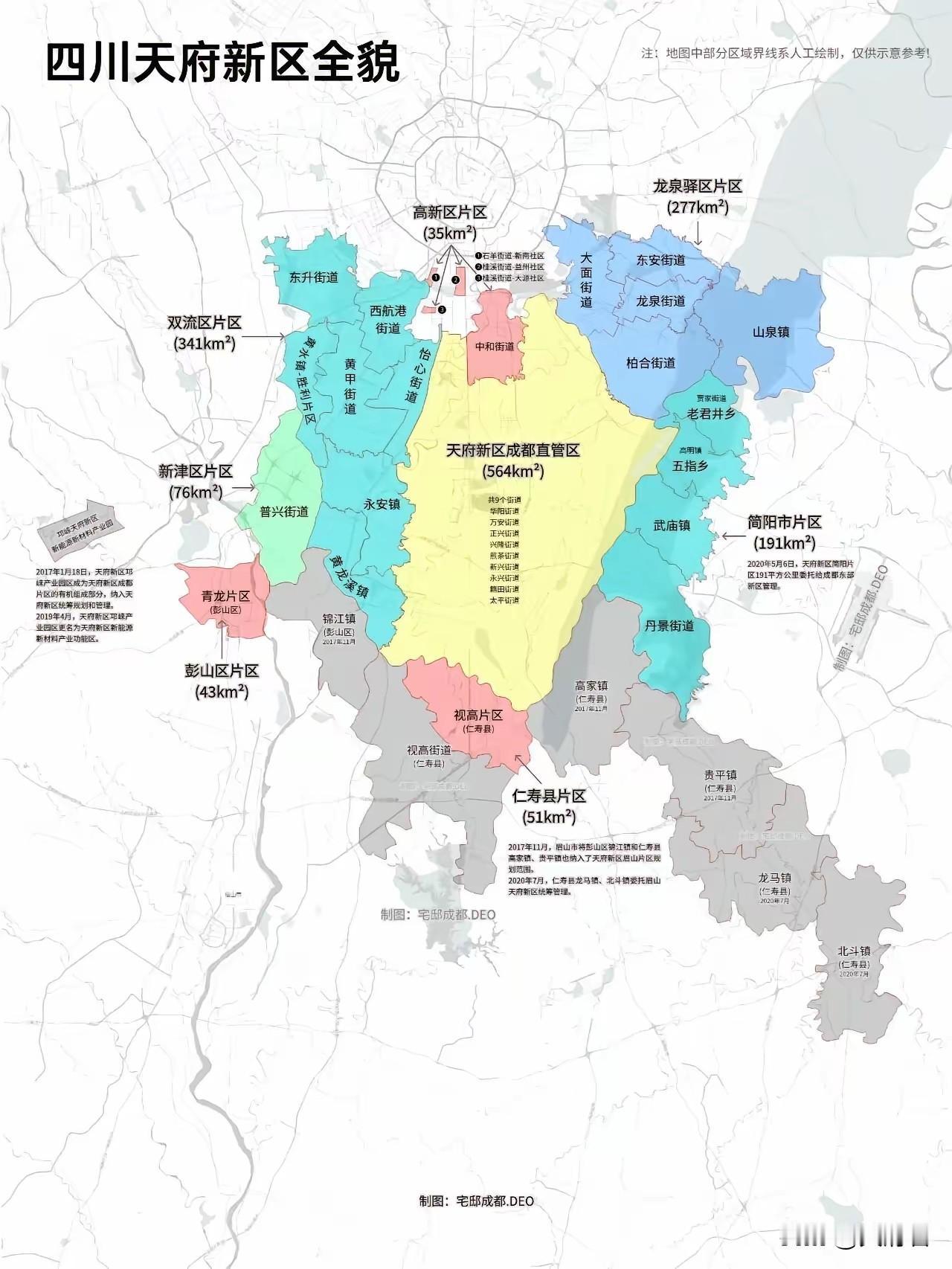 视高确实属于天府新区,毫无疑问