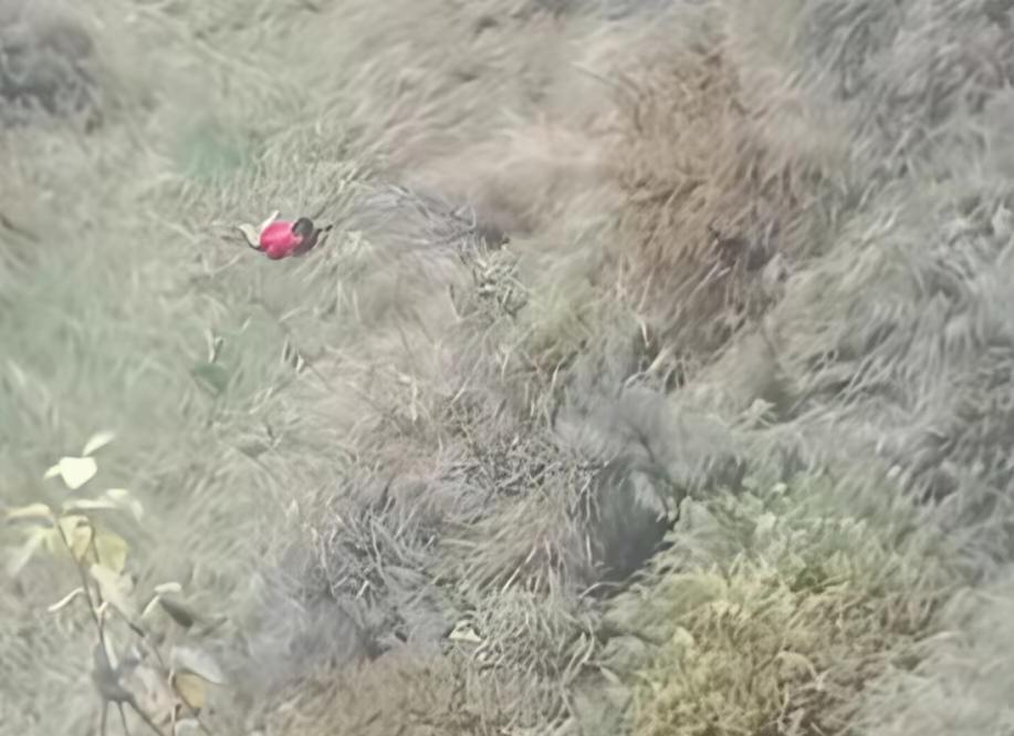 万绿丛中一点红，无人机在山谷中找到辽宁丢失的四岁女童，女童丢失44小时，找到时能