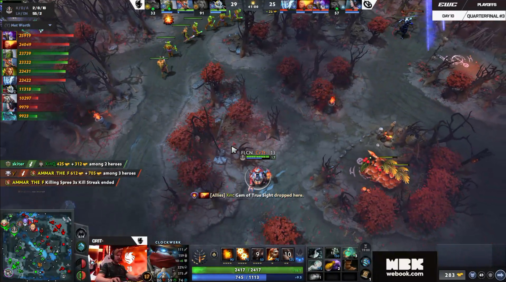 DOTA22026年EWC（石油杯）淘汰赛第一轮Falcons对阵VG战队BO