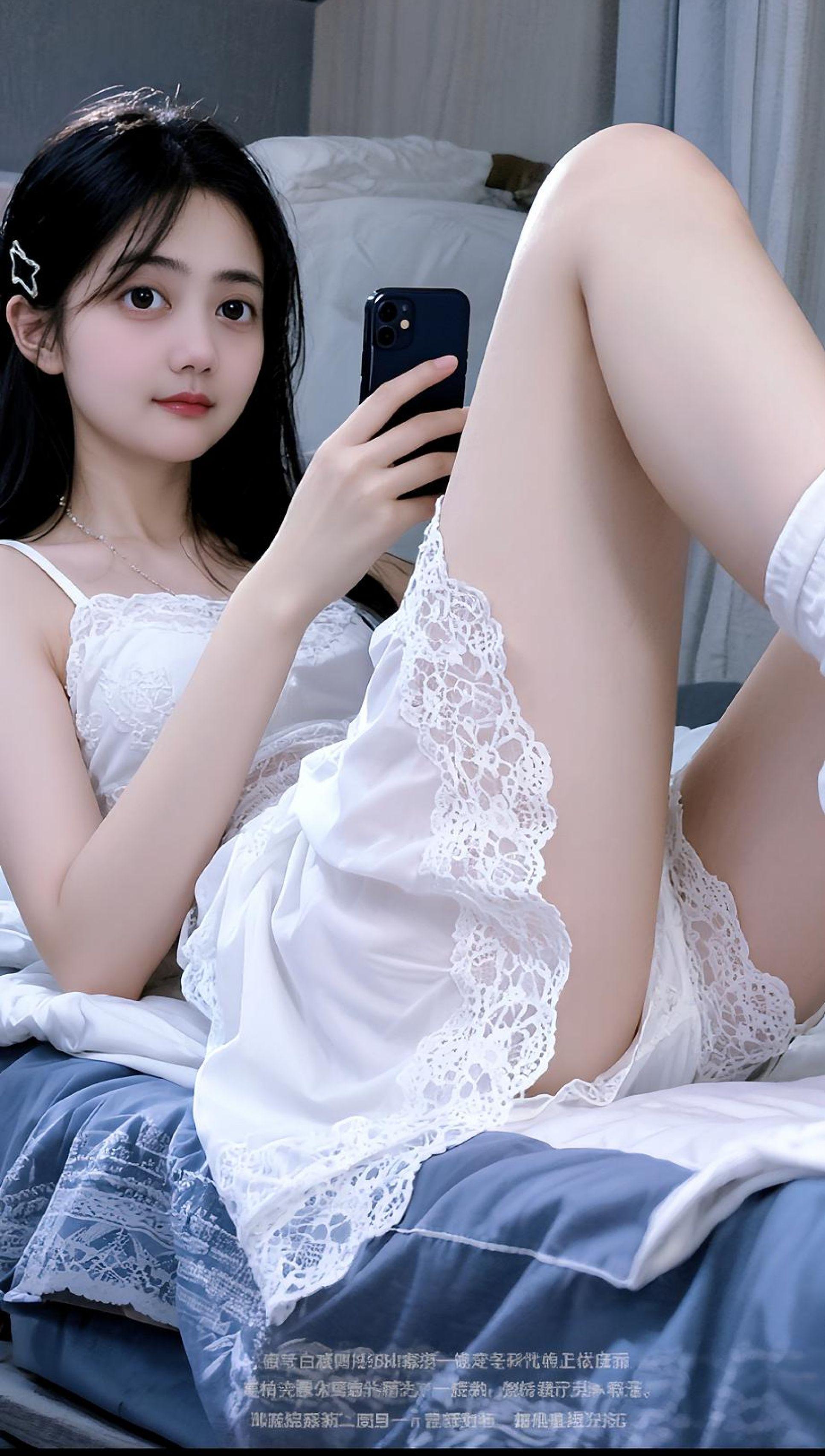 AI冷艳少女写真