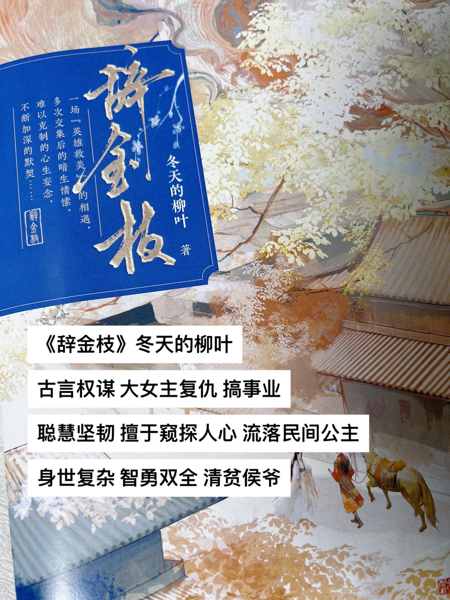 《辞金枝》冬天的柳叶 古言权谋！大女主复仇！文笔！剧情！人设都很绝的古...