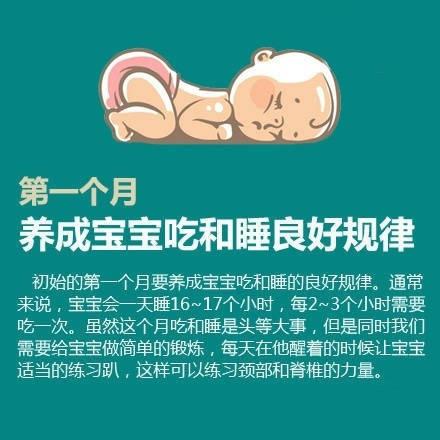 宝宝1~12个月的成长日记, 孕妈抓紧收藏了!