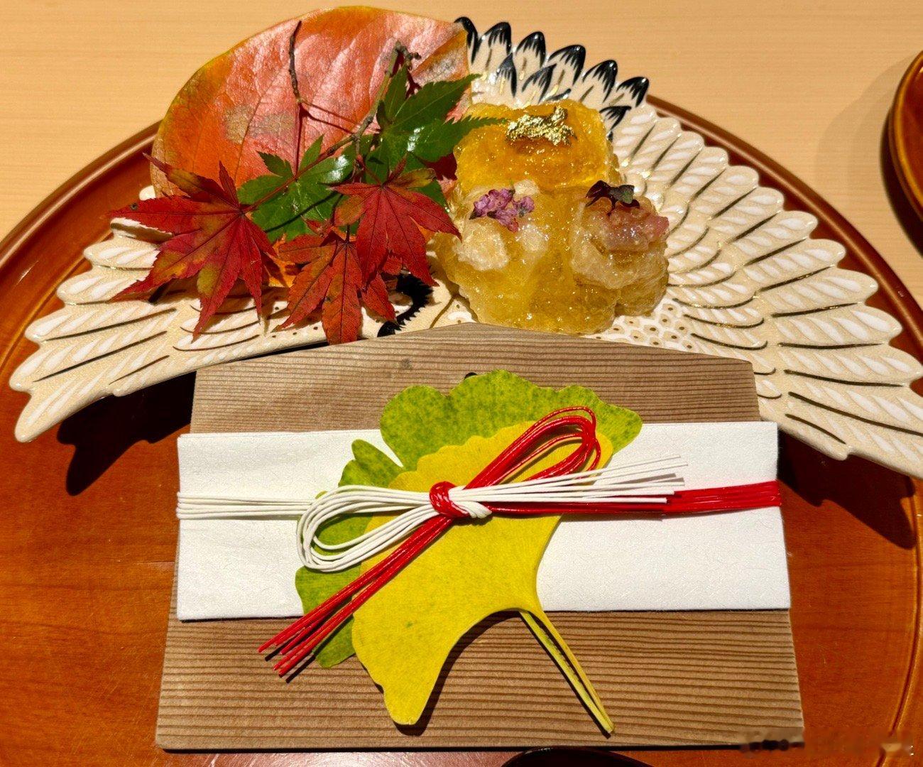 日本金牌店，米其林二星，银座しのはら(篠原)。主厨筱原武将曾经在滋贺县经营料亭，