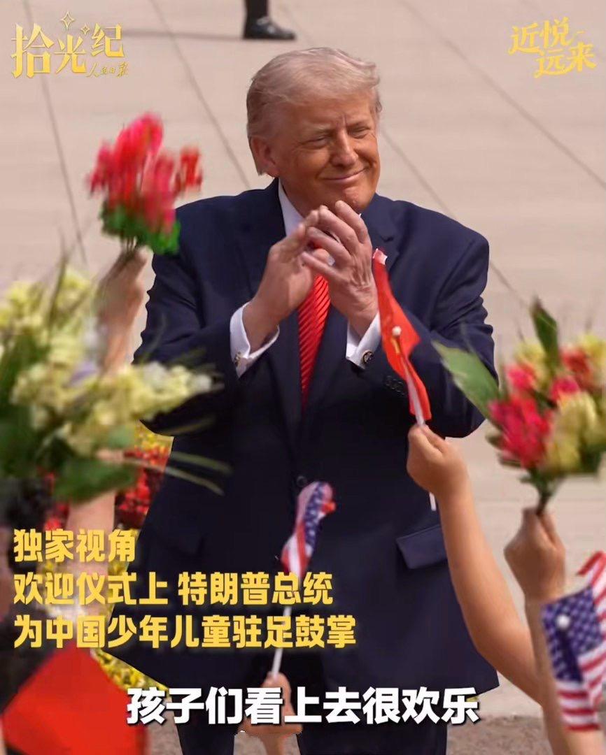 一组不错的摄影图，这是他在美国看不到的场景，看得出来他非常的享受。