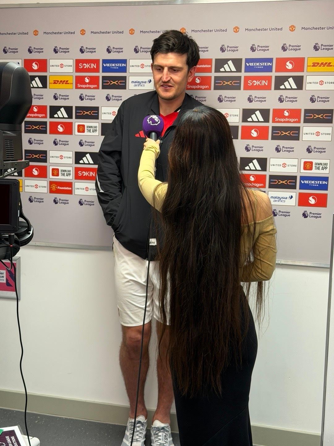 我要笑死了，我问马奎尔布鲁诺在曼联取得领先后跟他说啥了，马奎尔说布鲁诺在场上一直