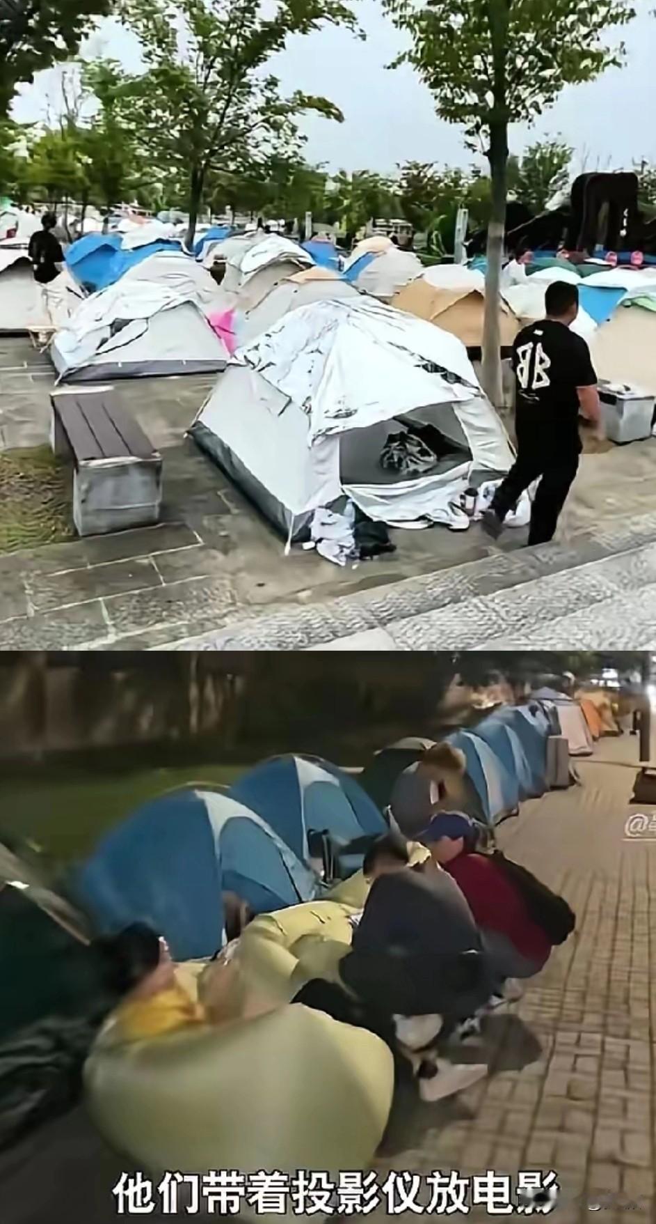 “你涨你的价，我住我的帐篷”90后的年轻人，用实际行动给酒店涨价降降温！今