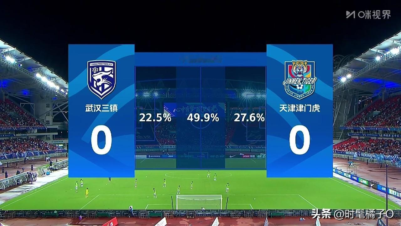 6分大战，双方各得1分！8月22日中超联赛第23轮，身处降级区边缘的两支球队—