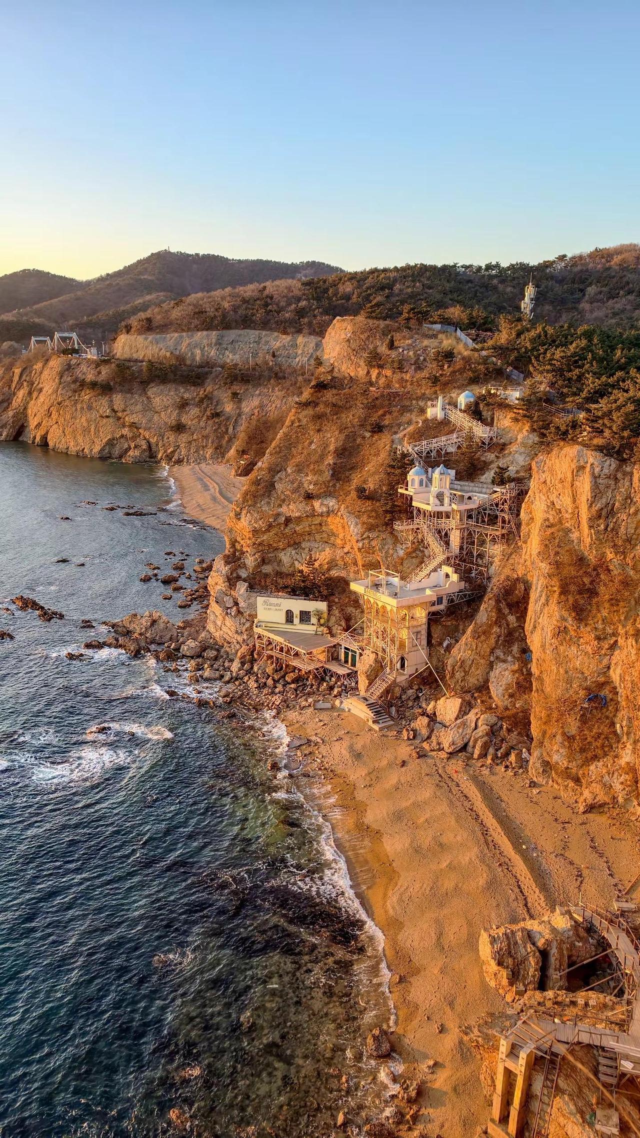 在大连看不够的日落~